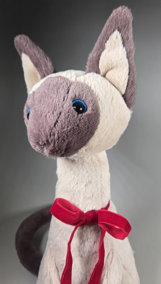 Jellycat ☆IRIS☆ SIAMESE CAT☆Authentic - IRI3SC London RETIRED
