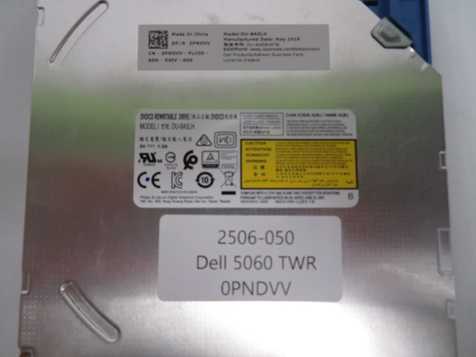 Dell 5060 TWR Desktop Slim DVD/CD-RW Disk Drive 0PNDVV PNDVV - Image 3 of 4
