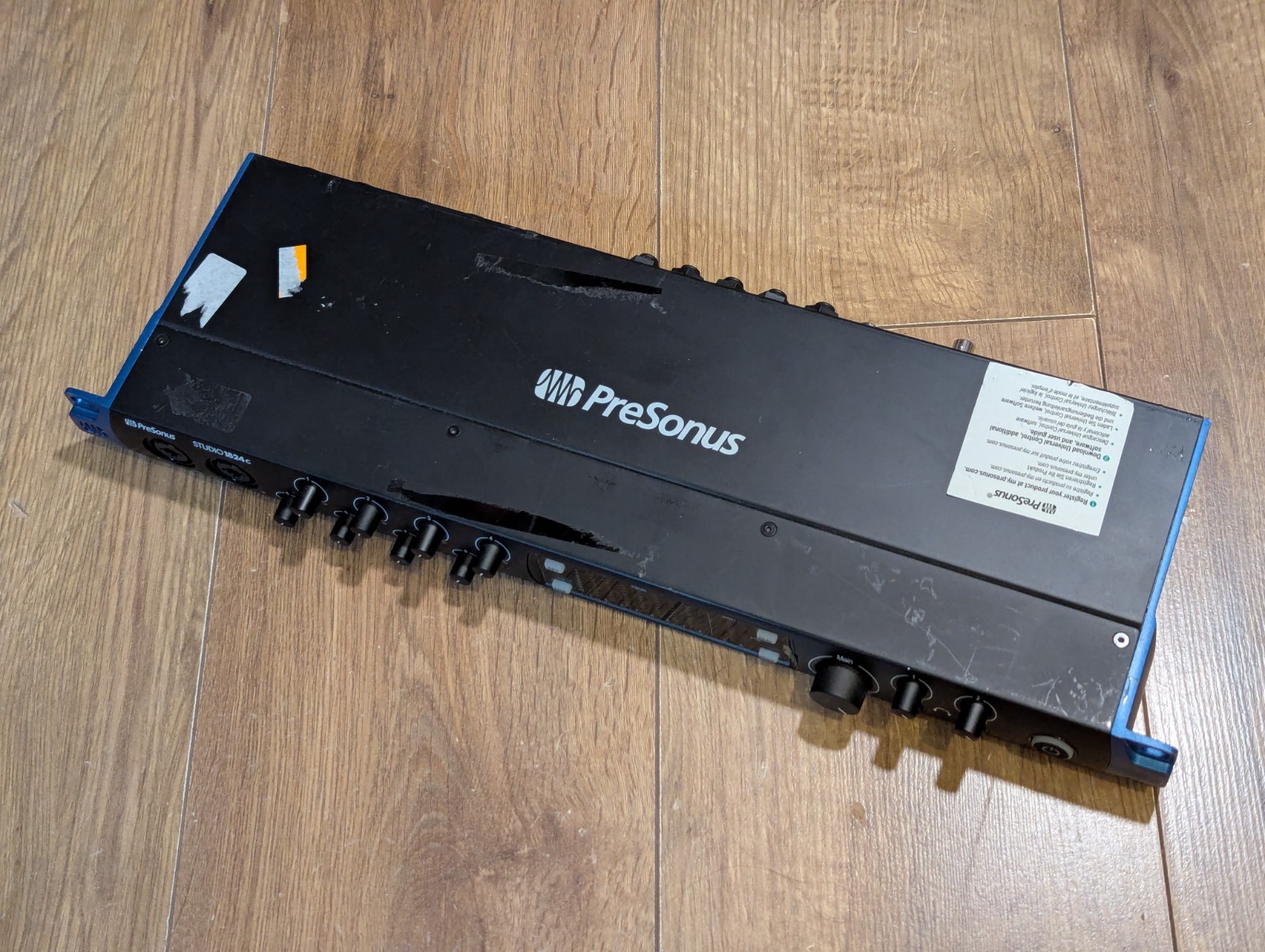 FAULTY PreSonus Studio 1824c USB-C audio interface recording READ DESCRIPTION