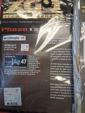 XGO TOP AND PANTS SZ MED FLAME RETARDANT MADE USA 1 Pair 2 Items
