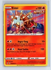 Entei 2021 019/203 Holo Rare Pokemon Evolving Skies EVS