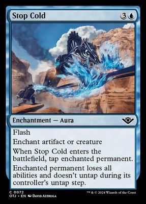 MTG Stop Cold NM-Mint Outlaws  of Thunder Junction 
