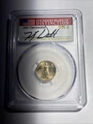 2025 American Gold Eagle PCGS MS 70 - FDOI - 1/10oz Fine Gold $5. #963