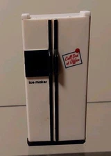 Side by Side Refrigerator Ice Maker Magnet 1992 Acme Doors Open 2.25x1