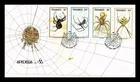 Dr Jim Stamps Transkei Spiders 1987 4v Set First Day Cover Monarch Size