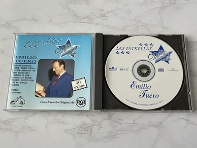 Emilio Tuero 20 Exitos CD ORIGINAL 1992 HECHO EN MEXICO! RCA Par De Ases RARO!