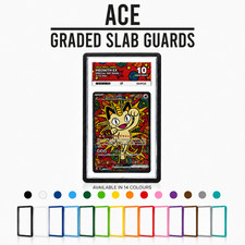 Ace Grading Slab Guard Bumper Protector | Perfect Fit, Snap In/Out, Rigid PLA