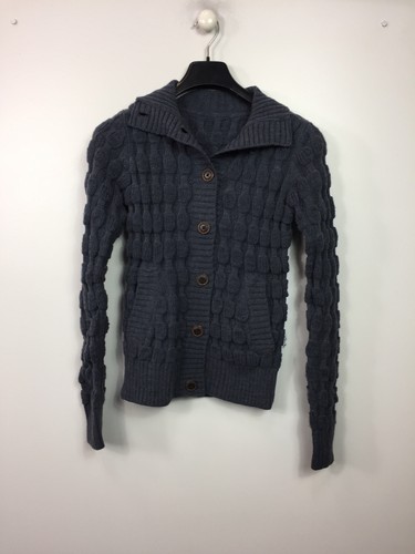 KHUJO Damen Strick Cardigan Modell: KH8906 Grau S - Bild 1 von 2