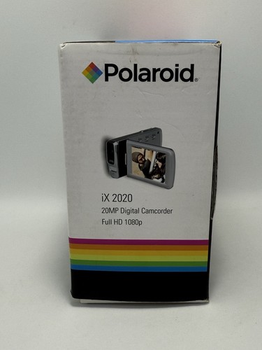 Polaroid iX 2020 Full HD 1080p/20MP Camcorder In Red Rare Thin Camera - Picture 3 of 16