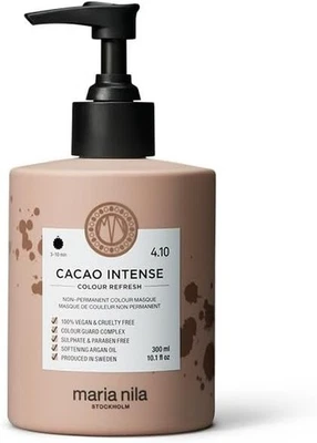 Maria Nila Cacao Intense Colour Refresh Semi-Permanent Mask 300ml-FREE DELIVERY