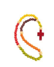 Roman My First Rosary Made For Little Hands With Oversize Wooden Beads Non Toxic