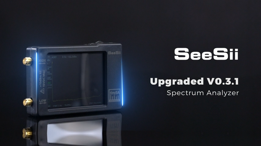 AURSINC Tinysa Ultra ZS407 Spectrum Analyzer, 2025 Upgraded HW V0.5.4 100kHz-7.3GHz 4.0 Inch Handheld Frequency Analyzer, 2-in-1 Signal Generator 100kHz To 900MHz MF/HF/VHF UHF Input, With 32Gb Card - View #9