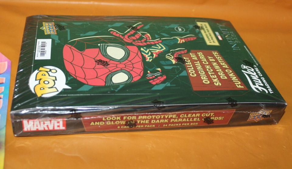 Funko Pop Trading Cards Upper Deck Marvel The Infinity Saga Sealed 24 ...