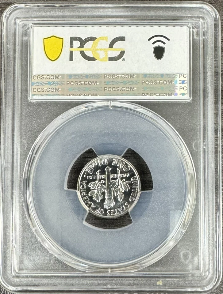 1954 Silver Proof Roosevelt Dime PCGS PR67 - Image 2 of 2