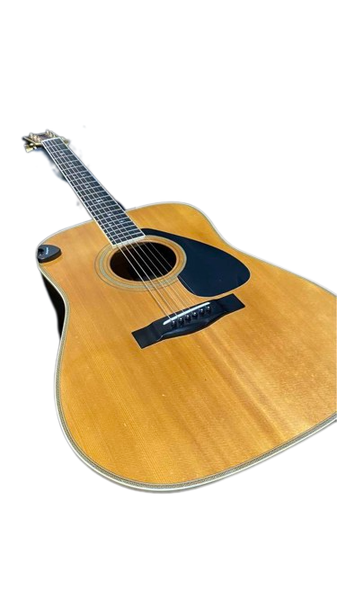 Yamaha L-8 Acoustic Guitar Natural 70s Made in Japan Very