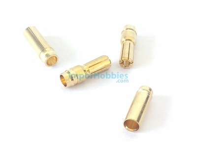 Fussion FS-00030 Conector XT90-S Anti-Chispazos macho 2 Pares hembra