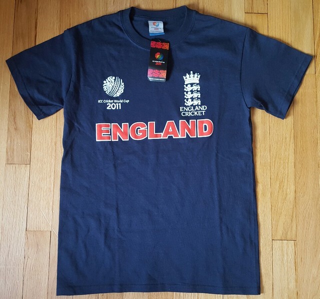 New ENGLAND cricket shirt S ICC World Cup blue NWT jersey eBay
