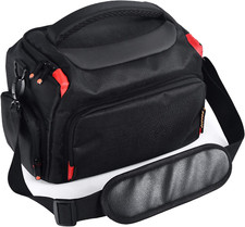FOSOTO Waterproof DSLR Camera Case Bag Large Capacity Compatible for Nikon D3500
