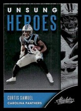 2020 Panini Absolute #UH-CS Curtis Samuel Carolina Panthers