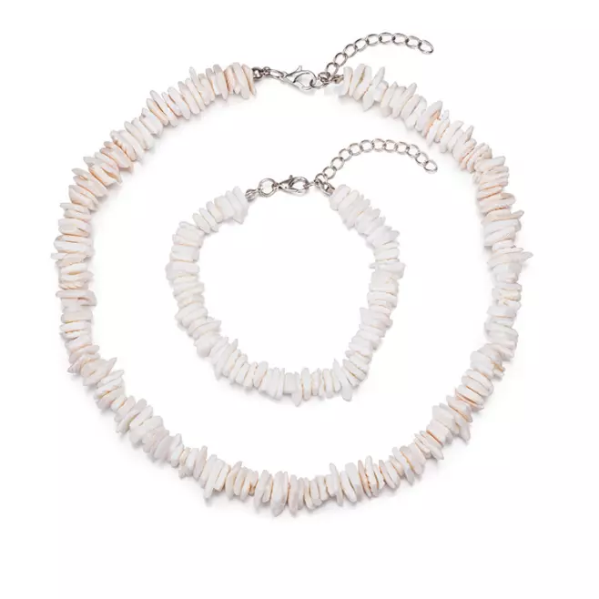 Puka shell necklace ebay sale