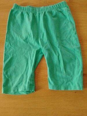 3/4 Hose Leggings s.Oliver Größe 86 grün Jungen guter Zustand 