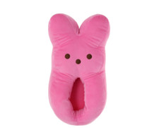 Peeps Girls Bunny Fleece Easter Slippers