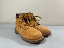 TIMBERLAND KIDS WHEAT LEATHER LACE UP WATERPROOF 12709M ANKLE BOOTS BIG KIDS 3