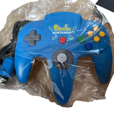 Nintendo 64 Pikachu Console Blue Edition No Box Good | eBay