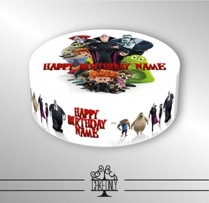 Hotel Transylvania Personalised Birthday Cake Printed Icing Sheets