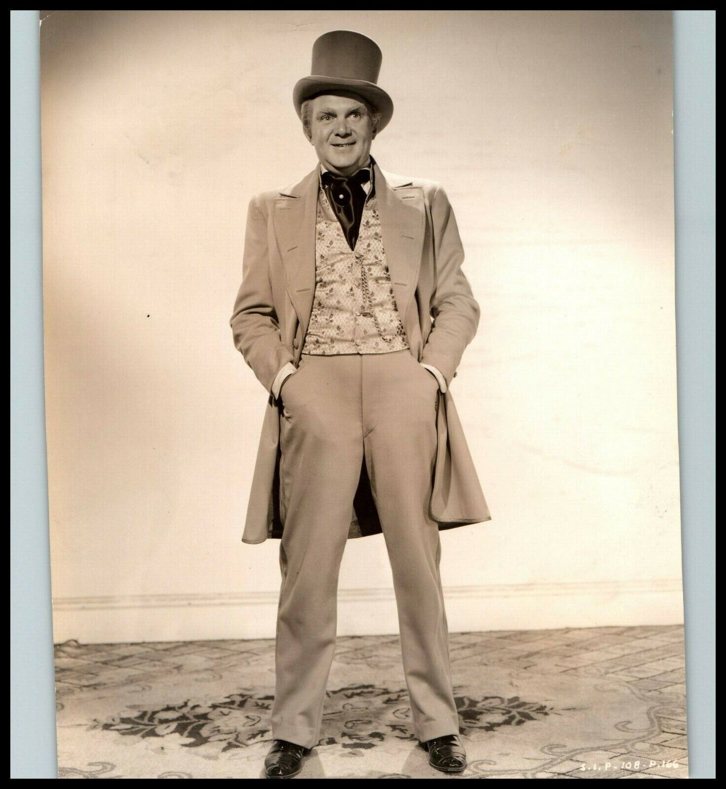 VINTAGE Thomas Mitchell CHARACTER ACTOR '37 LOST HORIZON Publicity Portrait