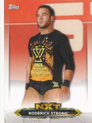 NXT-38 RODERICK STRONG 2020 Topps WWE NXT ROSTER CARD
