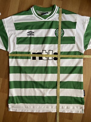 【97/99 UMBRO Celtic Home  shirt 優勝記念刺繍】 国内正規品 97/99 UMBRO Celtic Home 優勝記念刺繍】 - メルカリ