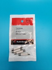 RadioShack 20A/250V 1-1/4x1/4-Inch Ceramic Fuse 4-Pack 