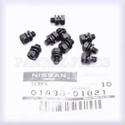 GENUINE OEM NISSAN / INFINITI FUEL LEVEL SENSOR SCREWS SET OF 10 PCS 01436-01821