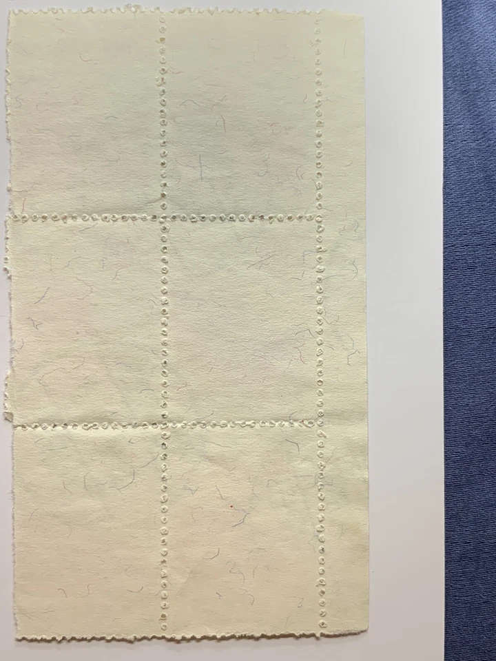 GORGEOUS BLOCK OF 6 CHINA STAMPS WITH TAIPEI 1968 SON CANCELS - Image 3 of 3