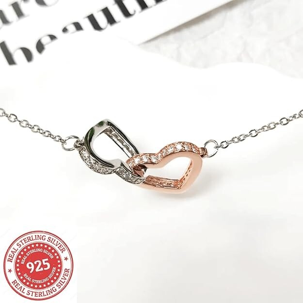 Sterling Silver Daughter Necklace - Heartfelt Birthday Gift for Her