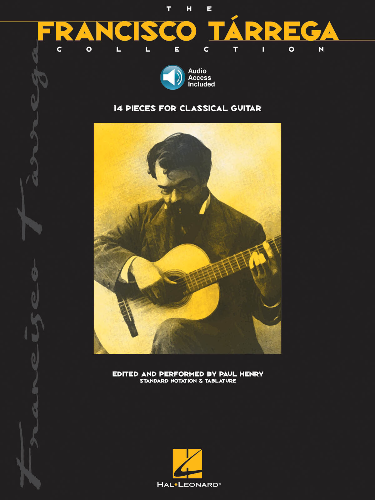 Francisco Tarrega Collection Classical Guitar Tab Sheet Music Book