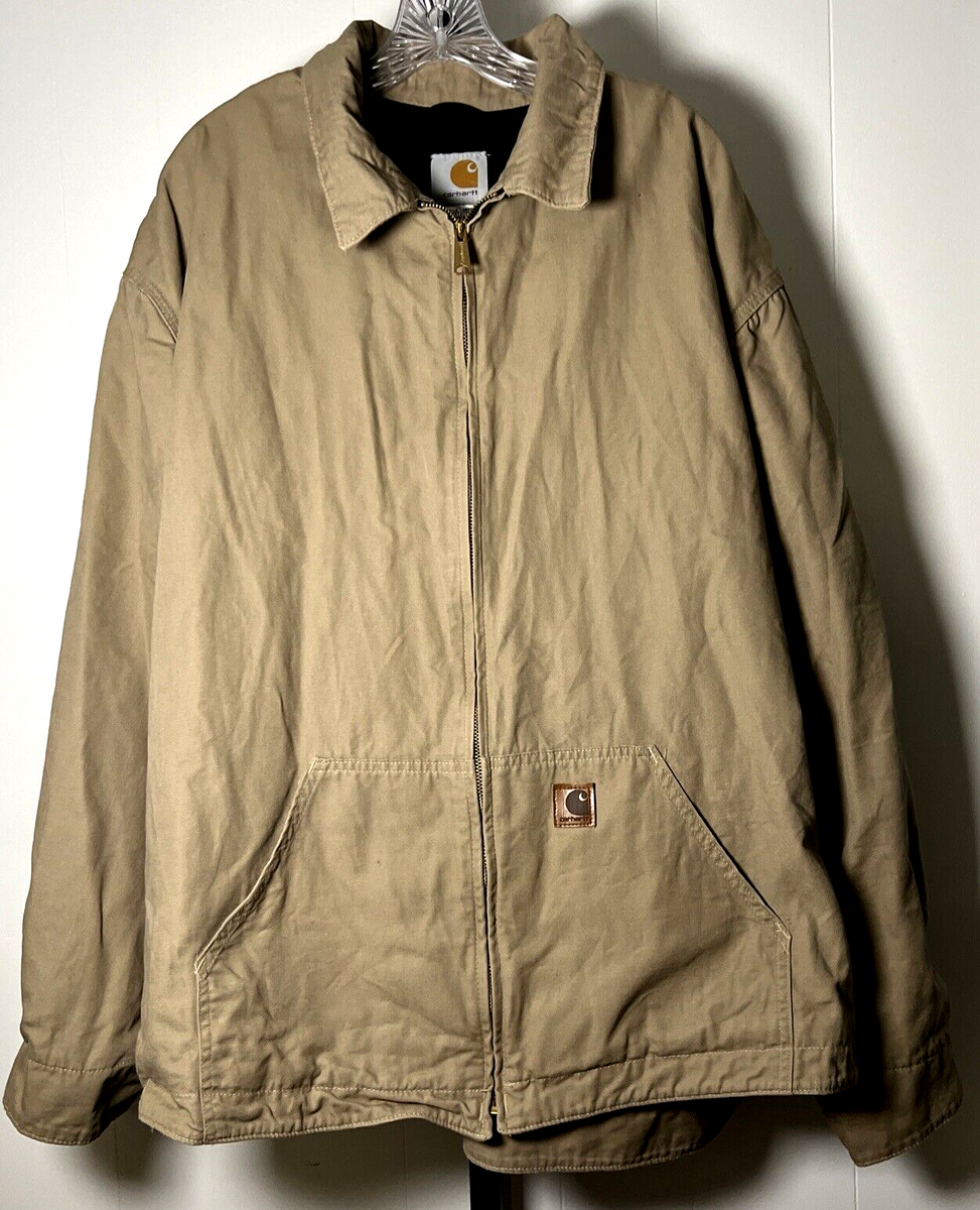 Vintage Carhartt J210 Brown Full Zip Canvas Hamilton Jacket Vintage Carhartt J210 Brown Full Zip Canvas Hamilton Jacket