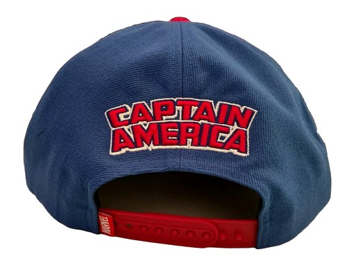 MARVEL Comics Captain America LIDS Exclusive Premium Adjustable Snapback Hat - Picture 4 of 9