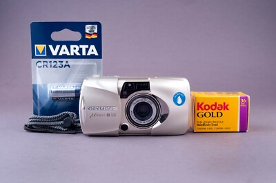 【完動美品】Y-688 OLYMPUS μ【mju:】Ⅲ 120 Olympus MJU III 120 35mm Point & Shoot Film Camera