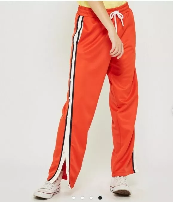 Topshop orange best sale trousers