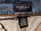 Used Women’s 12, Capri-style Denim Jeans, 5 pockets by Sonoma — photo 5