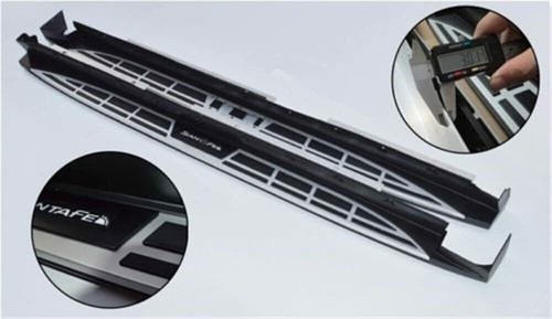 Fits for Hyundai Santa Fe Sport 2013-2018 Door Side Step Running Board Nerf Bar - Picture 2 of 7