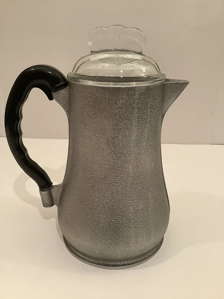 VINTAGE GUARDIAN SERVICE COFFEE POT WITH GLASS LID Foto 3 de 4