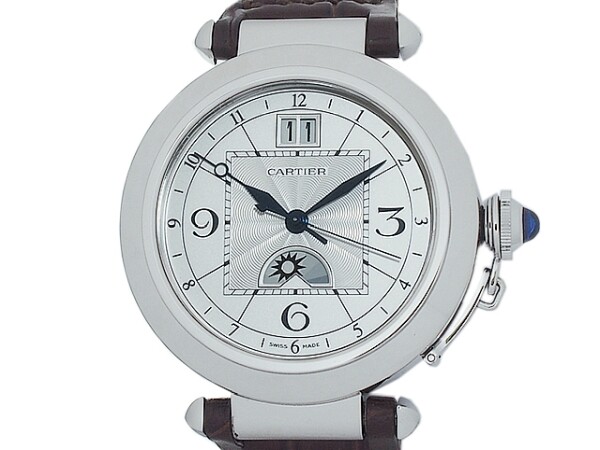 Cartier Pasha Silver Men's Watch 