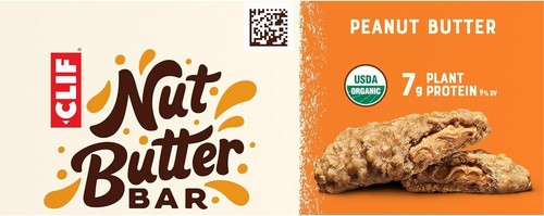 CLIF Nut Butter Bar - Creamy Peanut Butter & Organic Plant-Based Energy 5 Pack - Picture 15 of 17