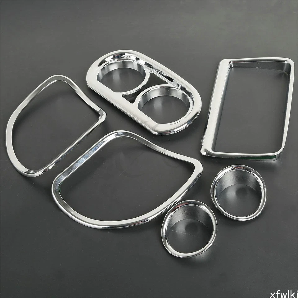 Inner Fairing Speedometer Radio Speaker Trim Kit Fit For Harley Road Glide 15-22 - Image 3 of 4