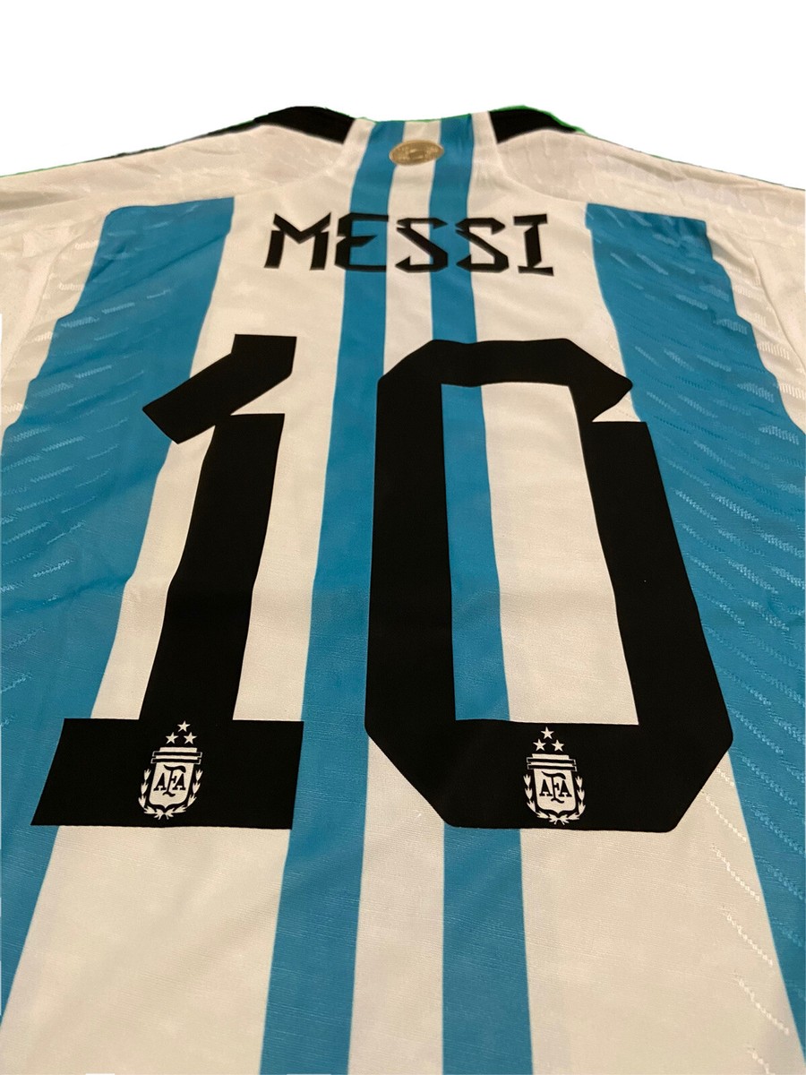 2022/23 アルゼンチン (#10 MESSI)3つ星 2022/23】アルゼンチン代表（H）/ CONDITION：A / SIZE：L（日本