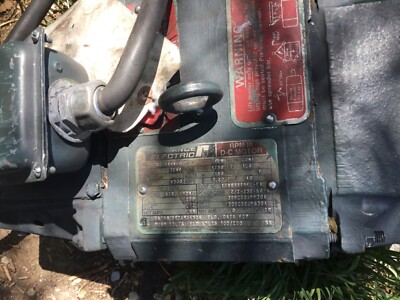 RELIANCE,DC0189ATY,RPM III DC MOTOR 1 .5 HP 1750RPM 180VDC STR.SHUNT 200V FIELD 