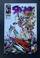 Spawn 9 / Image Comics 1993 / Key First App. Of Angela / McFarlane / Gaimen